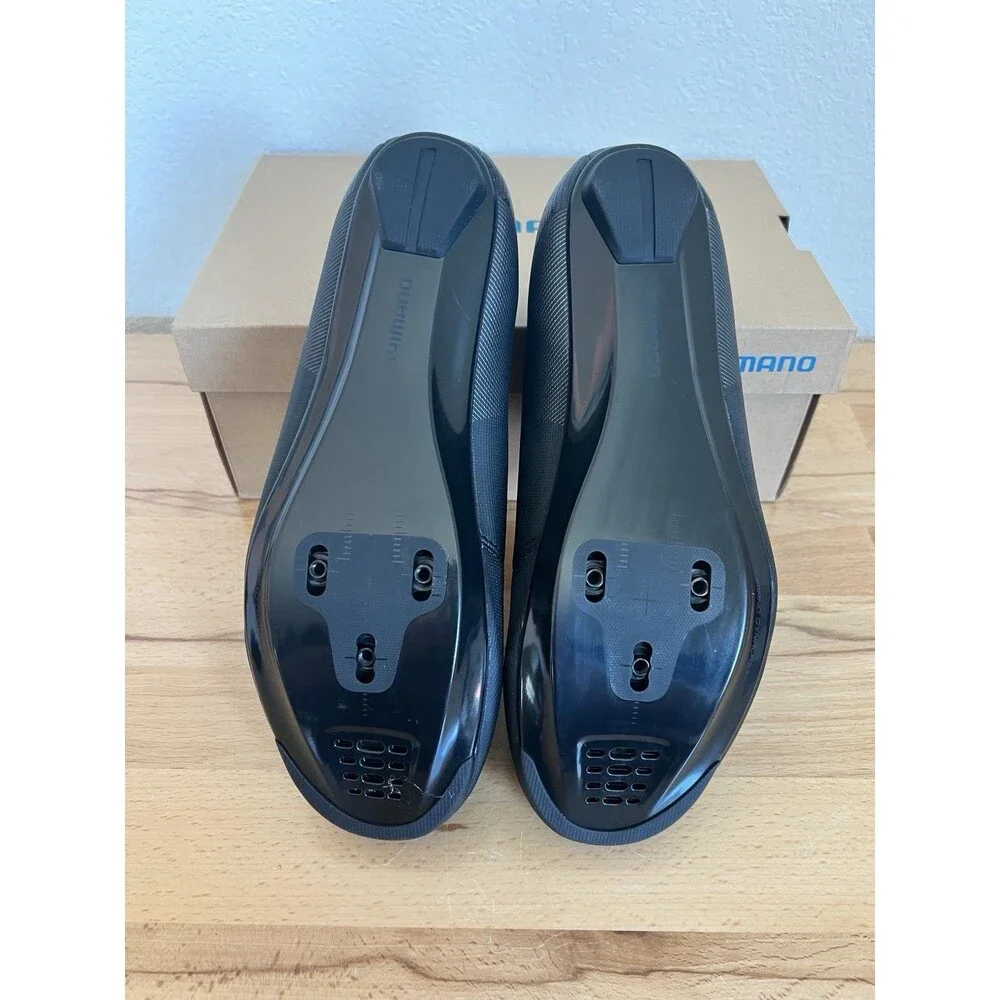 Shimano RC1 SH-RC100 Road Cycling Shoes Black Unisex EU42 Hook & Loop 3 Bolt